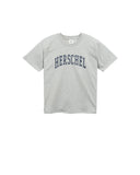 Herschel Mulher Faculty Tee Light Grey/Black Iris